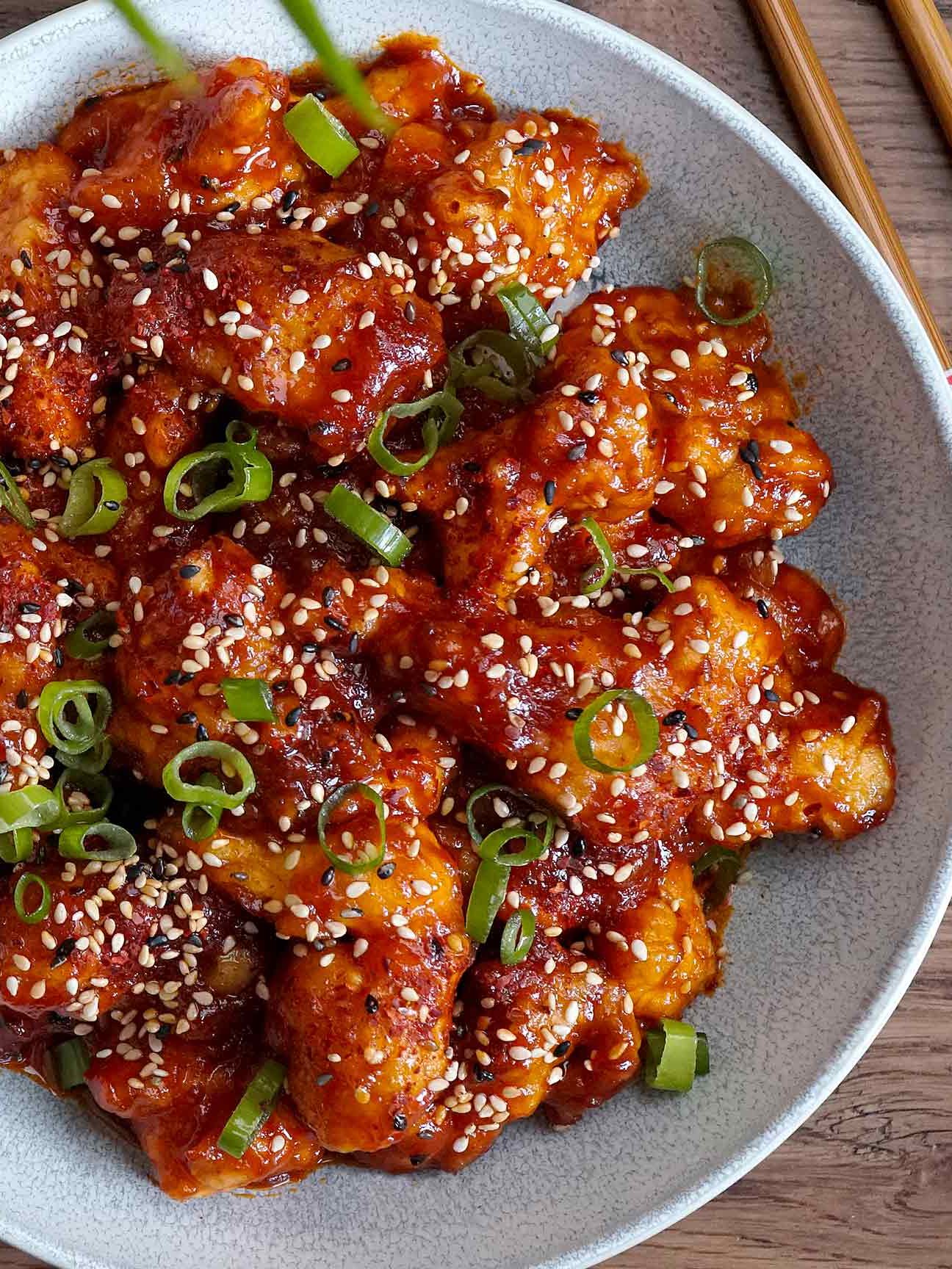 syed kitchen kmn spicy chicken korea